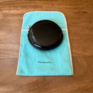 Tiffany & Co. Black Leather Coin Purse